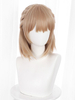 Osamake Romcom où lami denfance na pas perdu Shita Kuroha Cosplay perruque brun clair fibre résistante à la chaleur longueur dépaule perruque