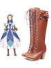 Otome GEMU Pas Hametsu Furagu Shika Nai Akuyaku Reijo Ni Tensei Shiteshimatta Katarina Claes Chaussures cosplay Déguisements Halloween