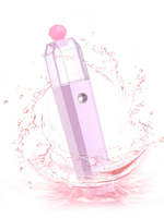 Outil de maquillage Vapeur pour le visage Portable USB Recharge rose Hydratant de soins de beauté