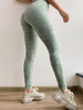 Pantalon de yoga taille haute Pantalon dentraînement extensible pour le contrôle du ventre
