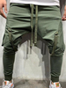 Pantalon Homme Casual Vert Sport Chasseur Pantalon Homme Lacet