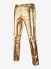 Pantalon Homme Chic Naturel Taille Droite Pantalon Homme Doré
