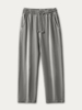 Pantalon large en coton délavé pour homme pantalon décontracté à jambe droite avec cordon de serrage