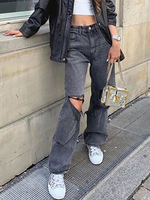 Pantalon Polyester Noir Pantalon