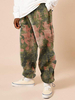 Pantalon pour homme Pantalon classique imprimé en vrac vert chasseur pour homme