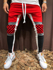 Pantalon pour hommes chics à la taille naturelle ajustement conique des pantalons d