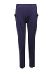 Pantalons de grande taille pour femmes Pantalon décontracté en polyester surdimensionné bleu foncé