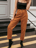 Pantalons Droits en Denim Femmes Fermeture avec Boutons et zip Unicolore avec Poches Pantalons Droits Femmes
