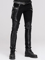 Pantalons gothiques pour hommes - Hip Holster - Bas Steampunk Déguisements Halloween
