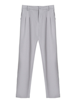 Pantalons Longs Droits Femmes Coupe Cintrée à Zip Unicolore Pantalons Longs Femmes