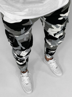 Pantalons pour hommes Casual Camouflage Skinny Black Men \ s Pants