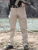Pantalons pour hommes décontractés taille naturelle irrégulière pantalon cargo droit pantalons pour hommes sauge