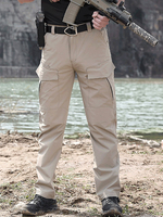 Pantalons pour hommes décontractés taille naturelle irrégulière pantalon cargo droit pantalons pour hommes sauge