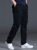 Pantalons pour hommes Pantalon cargo droit taille naturelle décontractée Jaune Vert Pantalons pour hommes