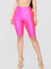 Pantalons Shorts Femmes Moulants Vernis Coupe Cintrée Elastique Unicolore Sexy Pantalons Shorts
