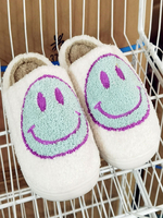 Pantoufle femme bleu ciel clair bout rond talon plat en peluche supérieure sandales à glissière