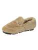 Pantoufle Femme Camel Polyester Slide Talon Plat Slip On Pantoufle