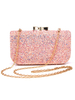Partie sacs à main Soirée Pochettes Paillettes en gelée Chaîne élégante Sangle convertible Sac à main Occasion spéciale