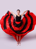 Paso Doble Dance Costume Flamenco Jupe Rouge Espagnol Tauromachie Performance Bas Déguisements Halloween
