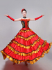 Paso Doble Dance Costumes Femmes Volants De Tauromachie Robe De Danse Flamenco Costume De Performance Déguisements Halloween