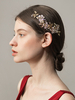 Peigne coiffures de mariage perles accessoires de cheveux de mariée