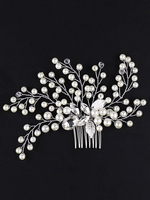 Perles Peignes Coiffes De Mariée Perles Accessoires De Cheveux De Mariée