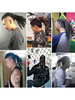 Perruque Afro-américain Cheveux Hommes Dreadlock Extension Cheveux Tresses