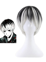 Perruque belle de cosplay en fibre résistante à la chaleur Tokyo Ghoul Déguisements Halloween