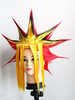 Perruque chic de cosplay en fibre résistante à la chaleur de Yu-Gi-Oh! GX Déguisements Halloween