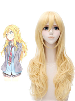 Perruque chic de cosplay Mon héros Miyazono Kaori Déguisements Halloween