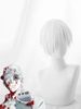 Perruque Cosplay Anime Cosplay Déguisements Halloween Blanc Perruque