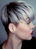 Perruque de cheveux humains couche droite frange courte abricot femmes perruque