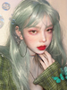 Perruque de cheveux Lolita vert menthe longue fibre douce résistant à la chaleur douce perruque Lolita Déguisements Halloween
