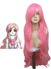 Perruque de cosplay comme Lacus Clyne de Gundam Seed Déguisements Halloween