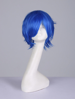 Perruque de cosplay en fibre résistante à la chaleur comme Juvia Lockser de Fairy Tail Déguisements Halloween