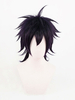 Perruque de cosplay noire brunâtre JoJo \ s Bizarre Adventure Narancia Ghirga Perruques de cosplay Déguisements Halloween
