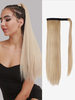 Perruque Extensions de cheveux pour femmes ébouriffées longue rayonne droite