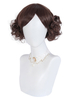 Perruque Lolita douce 30cm-35cm Fibre résistante à la chaleur Accessoires Lolita marron foncé