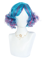 Perruque Lolita douce 36cm-45cm Accessoires Lolita en fibre de raisin résistant à la chaleur