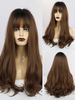 Perruque longue pour femme Amber Curly Rayon Classic Layered Long Synthetic Wigs