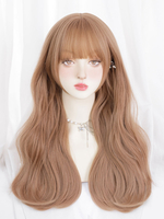 Perruque Mignonne Lolita Champagne Longue Frange