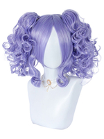 Perruque Sweet Lolita 36cm-45cm Fibre résistante à la chaleur Violet Lolita Accessoires