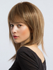 Perruques Brown Cheveux Humains Sides Side Bangs Long Straight Hair Wigs