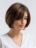 Perruques de cheveux humains Bob perruques de cheveux femmes Side Sideing cheveux raides perruques