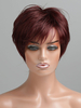 Perruques de Cheveux Humains Femme Courtes Unicolore avec Franges