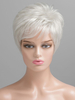 Perruques de Cheveux Humains Femme Frisées Courtes Unicolore