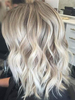 Perruques de Cheveux Humains Femme Mi-longues Frisés Unicolore