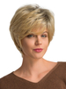 Perruques de cheveux humains Perruques de cheveux ébouriffés blonds