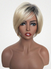 Perruques de cheveux humains Perruques de cheveux courts blondes pour femmes