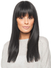 Perruques de cheveux humains pour femmes Perruques de cheveux humains longues noires